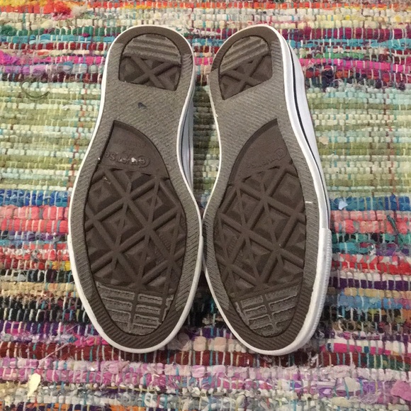 White Converse Allstar Sneakers - Picture 3 of 5